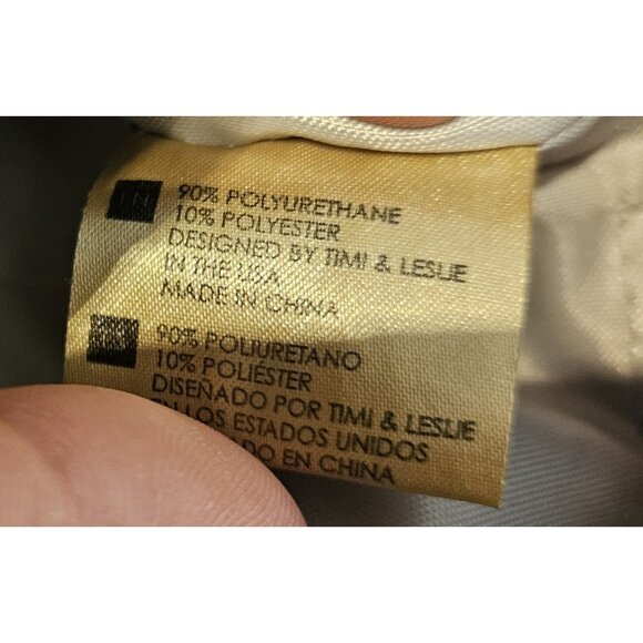 Timi & Leslie Small Purse Handbag Clutch Clay Gray EUC Classic - Picture 12 of 14